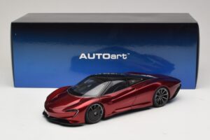 McLaren Speedtail Volcano Red AUTOart 1:18 76087 Compozit - imaginea 8 din 8