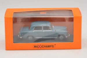 Mercedes 180 W120 Albastru Maxichamps 1:43 940033102 Metal - imaginea 5 din 5