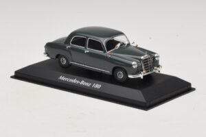 Mercedes 180 W120 Gri Maxichamps 1:43 940033100 Metal - imaginea 3 din 5