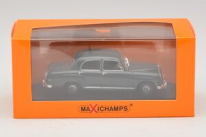 Mercedes 180 W120 Gri Maxichamps 1:43 940033100 Metal - imaginea 5 din 5