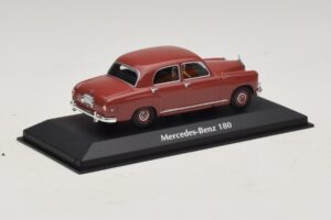 Mercedes 180 W120 Roșu Maxichamps 1:43 940033101 Metal - imaginea 2 din 5