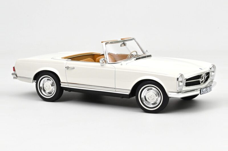 Mercedes 230 SL W113 Pagoda Alb Norev 1:12 123800 Metal