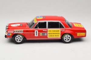 Mercedes 300 SEL 6.8 #1 H. Heyer / Betzler 24 Hours of Nurburgring 1972 Minichamps 1:18 155723401 Metal - imaginea 3 din 6