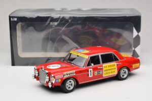 Mercedes 300 SEL 6.8 #1 H. Heyer / Betzler 24 Hours of Nurburgring 1972 Minichamps 1:18 155723401 Metal - imaginea 6 din 6