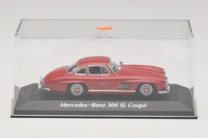 Mercedes 300 SL W198 Roșu Maxichamps 1:43 940039001 Metal - imaginea 4 din 5