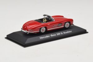 Mercedes 300 SL W198 Roadster Roșu Maxichamps 1:43 940039031 Metal - imaginea 2 din 5
