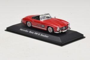 Mercedes 300 SL W198 Roadster Roșu Maxichamps 1:43 940039031 Metal - imaginea 3 din 5