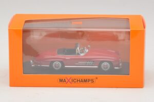 Mercedes 300 SL W198 Roadster Roșu Maxichamps 1:43 940039031 Metal - imaginea 5 din 5