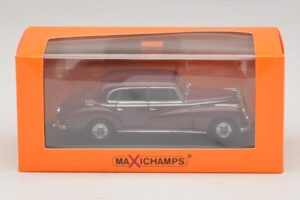 Mercedes 300 W186 Roșu Închis Maxichamps 1:43 940039060 Metal - imaginea 5 din 5