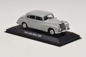 Mercedes 300 W186 Gri Maxichamps 1:43 940039061 Metal - imaginea 3 din 5