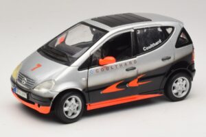 Mercedes A-Class W168 D. Coulthard Argintiu Maisto 1:18 35841 Metal