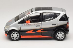 Mercedes A-Class W168 D. Coulthard Argintiu Maisto 1:18 35841 Metal - imaginea 4 din 8