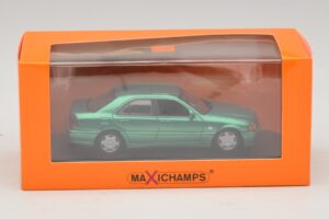 Mercedes C-Class W202 Verde Metalizat Maxichamps 1:43 940037061 Metal - imaginea 5 din 5