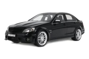 Mercedes C63 AMG W204 Brabus B63S Obsidian Black GT Spirit 1:18 GT582 Rășină