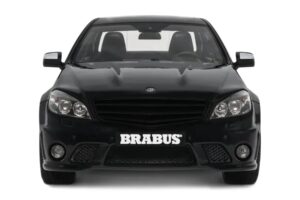 Mercedes C63 AMG W204 Brabus B63S Obsidian Black GT Spirit 1:18 GT582 Rășină - imaginea 4 din 5