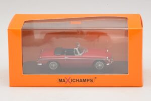 MG MGB Mk1 Roșu Maxichamps 1:43 940131030 Metal - imaginea 5 din 5