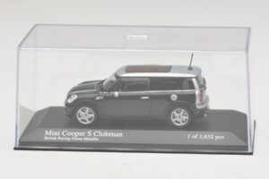 Mini Cooper S Clubman R55 Verde Argintiu Minichamps 1:43 431138670 Metal - imaginea 4 din 5