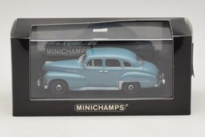 Opel Kapitän Albastru Minichamps 1:43 430043308 Metal - imaginea 5 din 5