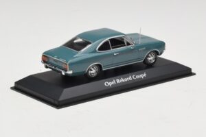 Opel Rekord C Coupe Albastru Maxichamps 1:43 940046121 Metal - imaginea 2 din 5