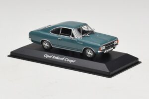 Opel Rekord C Coupe Albastru Maxichamps 1:43 940046121 Metal - imaginea 3 din 5