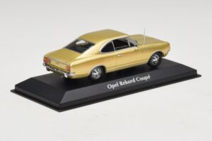 Opel Rekord C Coupe Auriu Maxichamps 1:43 940046120 Metal - imaginea 2 din 5