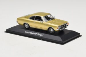 Opel Rekord C Coupe Auriu Maxichamps 1:43 940046120 Metal - imaginea 3 din 5