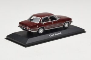 Opel Rekord D Roșu Închis Maxichamps 1:43 940044000 Metal - imaginea 2 din 5