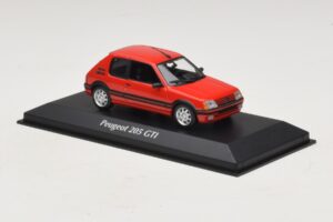 Peugeot 205 GTi Roșu Maxichamps 1:43 940112300 Metal - imaginea 3 din 5