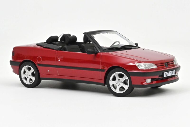 Peugeot 306 Cabriolet Diablo Red Norev 1:18 Peugeot 306 Cabriolet Diablo Red Norev 1:18 184930 Metal