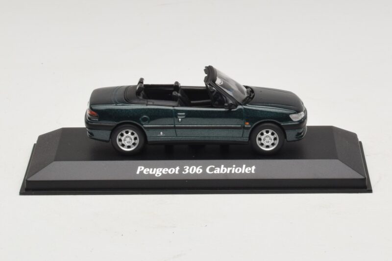 Peugeot 306 Cabriolet Verde Metalizat Maxichamps 1:43 940112833 Metal