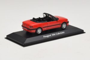 Peugeot 306 Cabriolet Roșu Maxichamps 1:43 940112830 Metal - imaginea 2 din 5