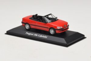 Peugeot 306 Cabriolet Roșu Maxichamps 1:43 940112830 Metal - imaginea 3 din 5