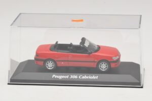 Peugeot 306 Cabriolet Roșu Maxichamps 1:43 940112830 Metal - imaginea 4 din 5