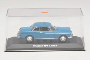 Peugeot 404 Coupé Albastru Maxichamps 1:43 940112921 Metal - imaginea 4 din 5
