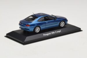 Peugeot 406 Coupe Albastru Metalizat Maxichamps 1:43 940112620 Metal - imaginea 2 din 5