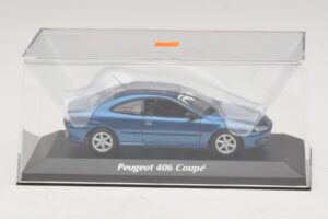 Peugeot 406 Coupe Albastru Metalizat Maxichamps 1:43 940112620 Metal - imaginea 4 din 5