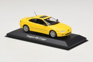 Peugeot 406 Coupe Galben Maxichamps 1:43 940112621 Metal - imaginea 3 din 5
