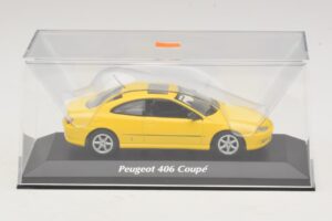Peugeot 406 Coupe Galben Maxichamps 1:43 940112621 Metal - imaginea 4 din 5