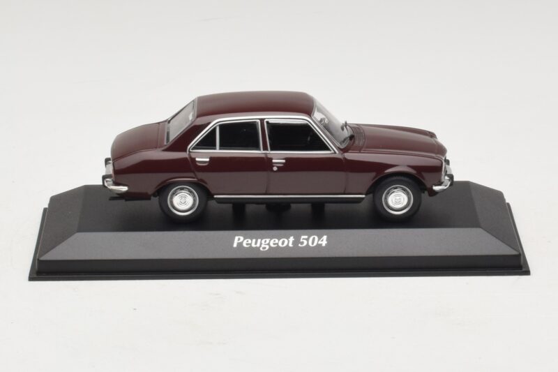 Peugeot 504 Roșu Închis Maxichamps 1:43 940112500 Metal