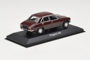 Peugeot 504 Roșu Închis Maxichamps 1:43 940112500 Metal - imaginea 2 din 5