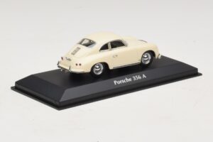Porsche 356A Crem Maxichamps 1:43 940064221 Metal - imaginea 2 din 5