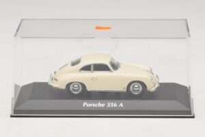 Porsche 356A Crem Maxichamps 1:43 940064221 Metal - imaginea 4 din 5
