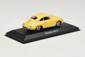 Porsche 356 B Galben Maxichamps 1:43 940064300 Metal - imaginea 2 din 5
