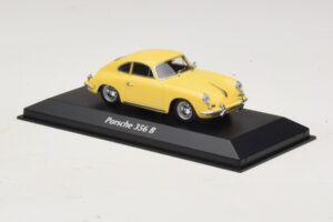 Porsche 356 B Galben Maxichamps 1:43 940064300 Metal - imaginea 3 din 5