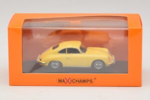 Porsche 356 B Galben Maxichamps 1:43 940064300 Metal - imaginea 5 din 5