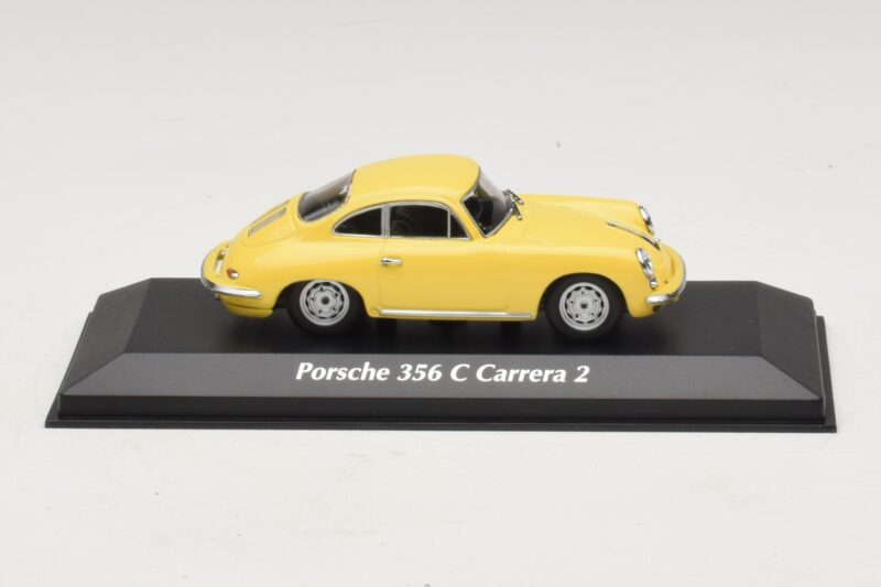 Porsche 356C Carrera 2 Galben Maxichamps 1:43 Porsche 356C Carrera 2 Galben Maxichamps 1:43 940062361 Metal