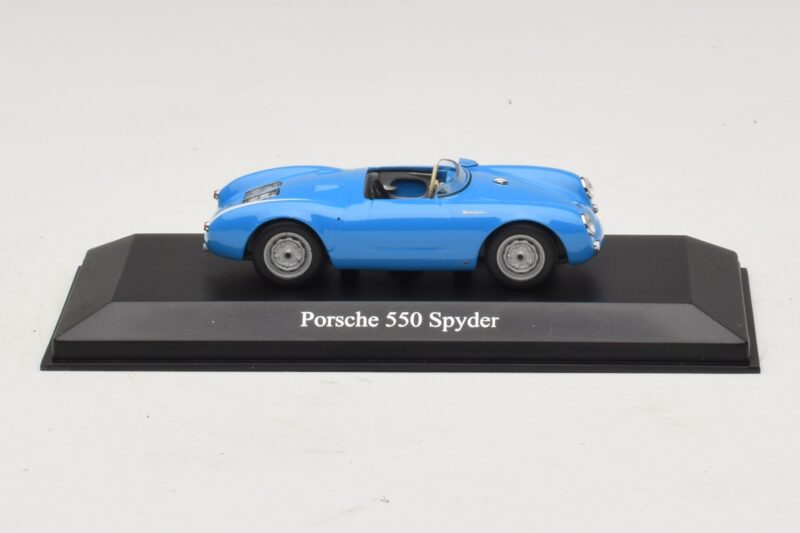 Porsche 550 Spyder Albastru Maxichamps 1:43 Porsche 550 Spyder Albastru Maxichamps 1:43 940066031 Metal