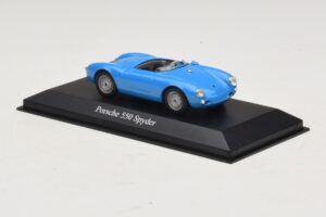 Porsche 550 Spyder Albastru Maxichamps 1:43 940066031 Metal - imaginea 3 din 5