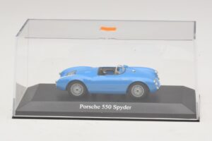 Porsche 550 Spyder Albastru Maxichamps 1:43 940066031 Metal - imaginea 4 din 5