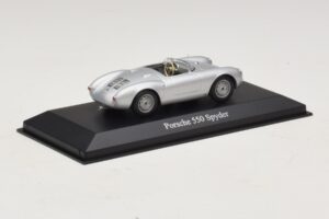 Porsche 550 Spyder Argintiu Maxichamps 1:43 940066030 Metal - imaginea 2 din 5